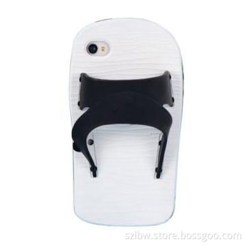 Cool Black Slipper of Taiwan Soft Silicone Protective Cases, 3D Design Allows Easy Grip as Well